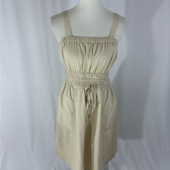 Target Universal Thread Khaki Sundress - Picture 1 of 8